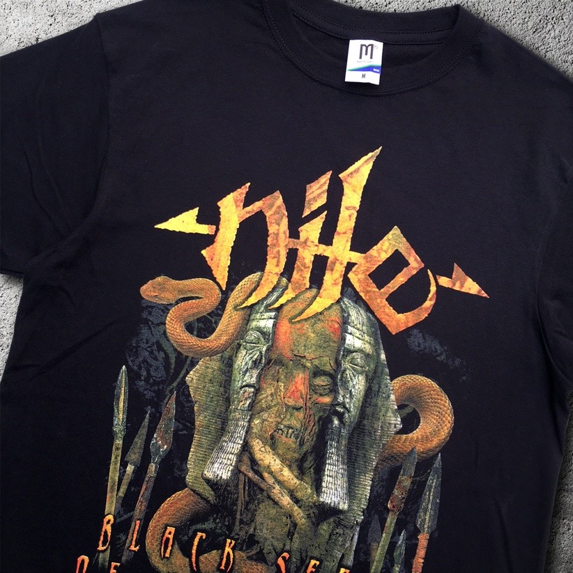 KAOS NILE - BLACK SEEDS OF VENGEANCE T-shirt Pria