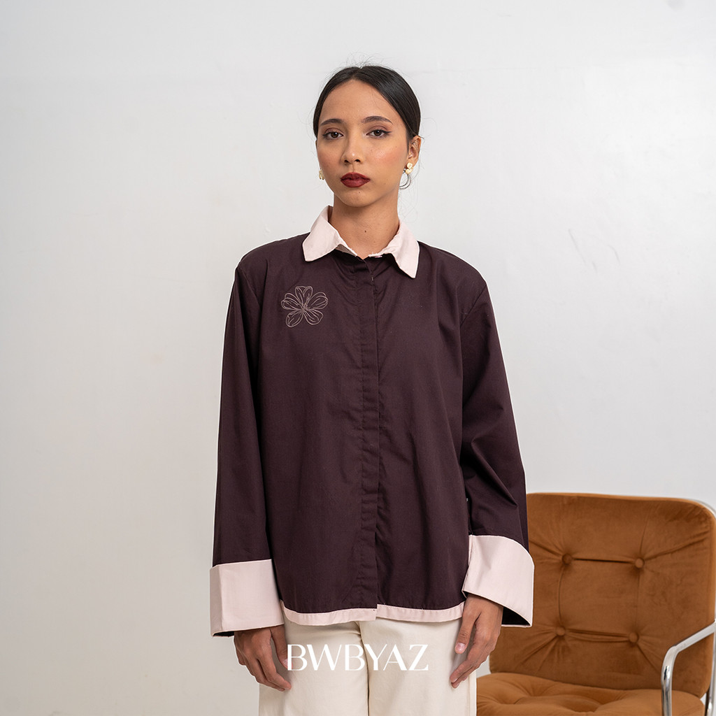 BWBYAZ - WENDY TWO TONE SHIRT