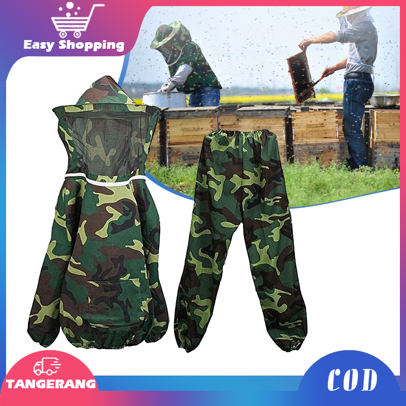 Madu Baju Pelindung Lebah Full Set Madu Baju Anti Lebah Madu Baju Panen Lebah