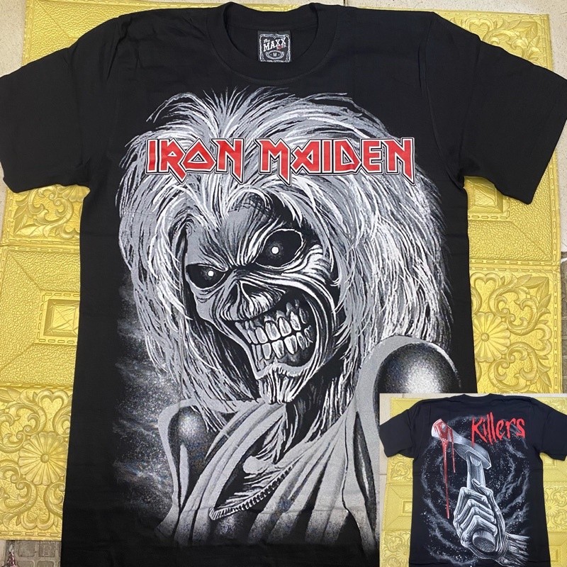 Iron Maiden Black T Shirt