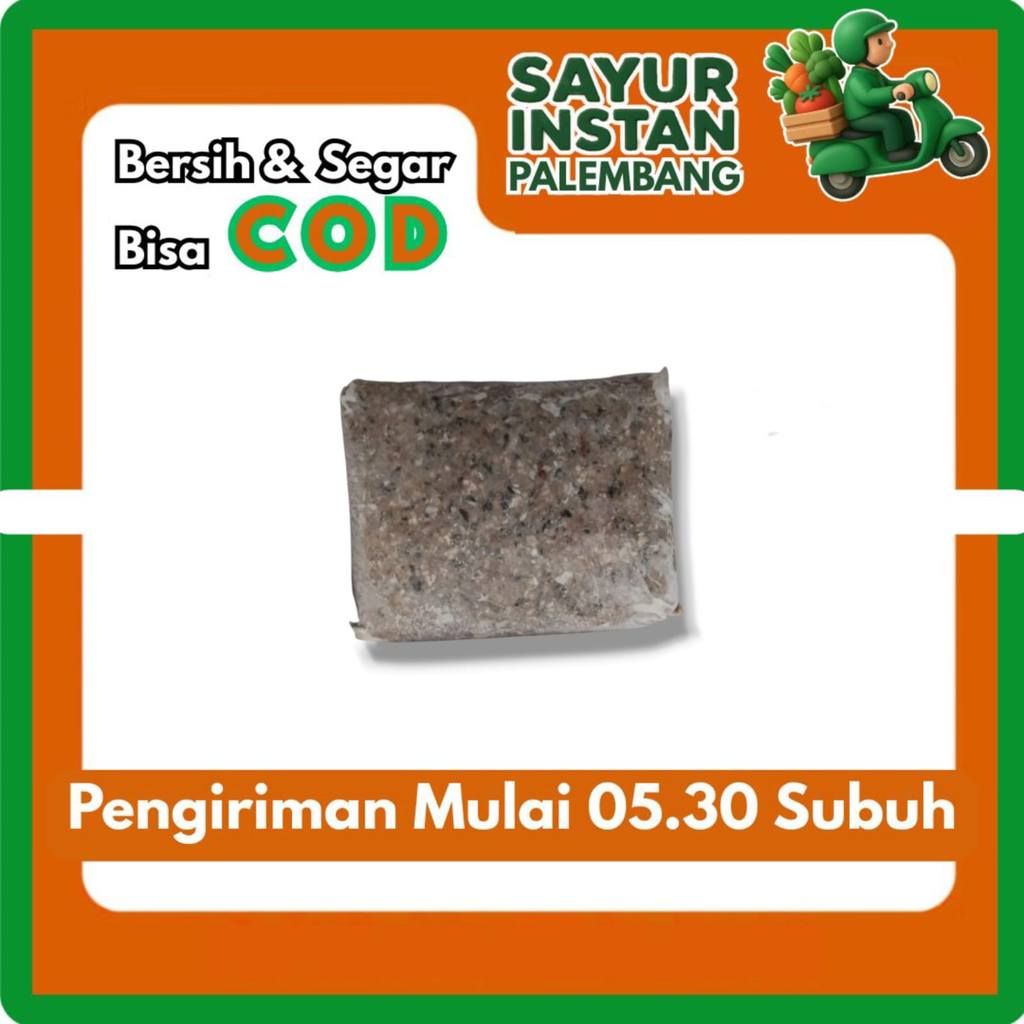 Kulit Ikan Tenggiri Tengiri Giling Fresh - Palembang - Sayur Instan Palembang