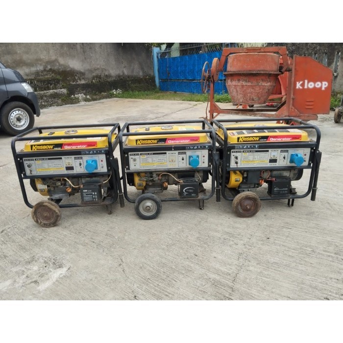 IRH Mesin Genset Krisbow 5500Watt Murah Jatisampurna Bekasi