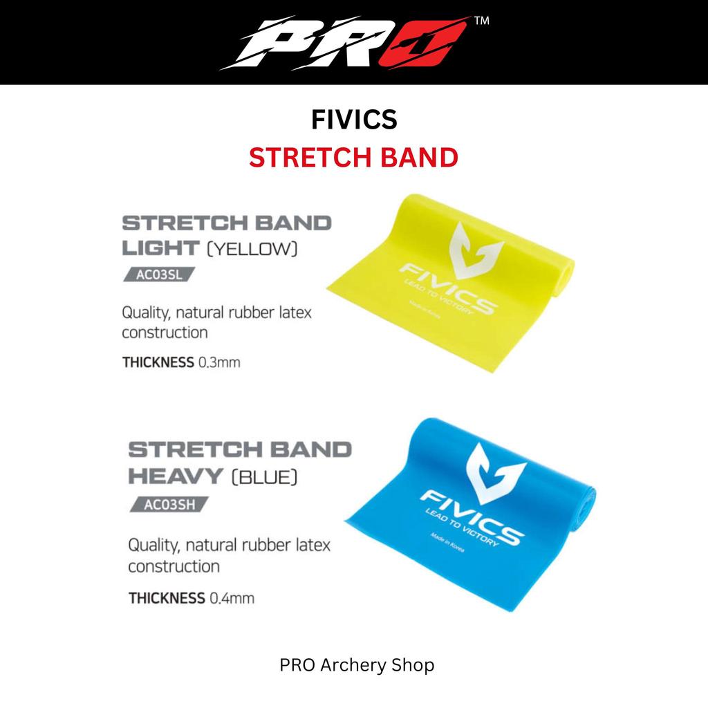STRETCH BAND FIVICS | STRETCHING BAND PILATES | YOGA BAND | KARET PEMANASAN PANAHAN | ALAT PANAHAN