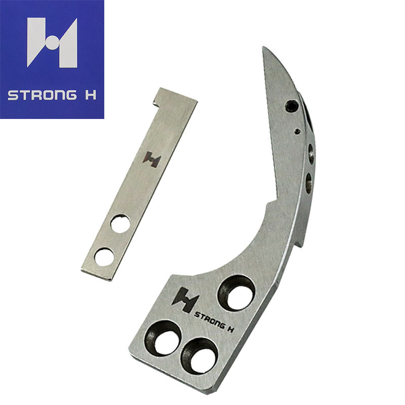 Fixed & Movable  Fit Brother RH-9820, DH4-B981 Electronic Eyelet Button Holer Sewing Machine Blade S