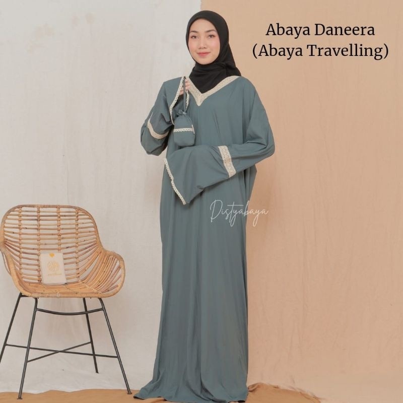 COD  Daneera Abaya  Abaya Travelling Mini Pouch  bisa masuk saku disty Collection Member354