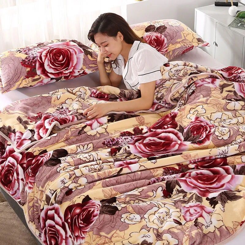 2021New Flannel Blanket Plush Personalized Blankets for Beds Thin Quilt Sofa Cover bed cover for win