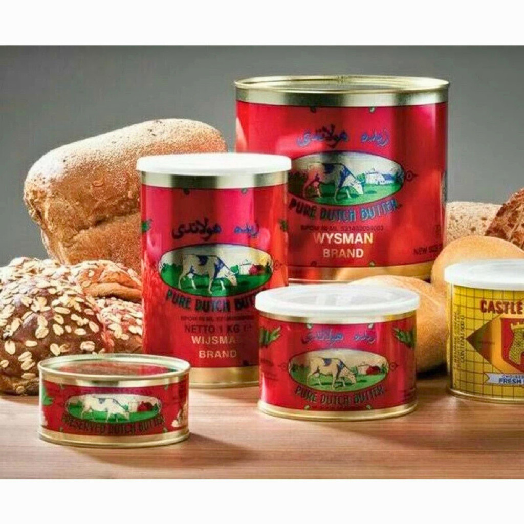 Wijsman Butter 1000 gr / Wisman Mentega Kaleng 1 kg