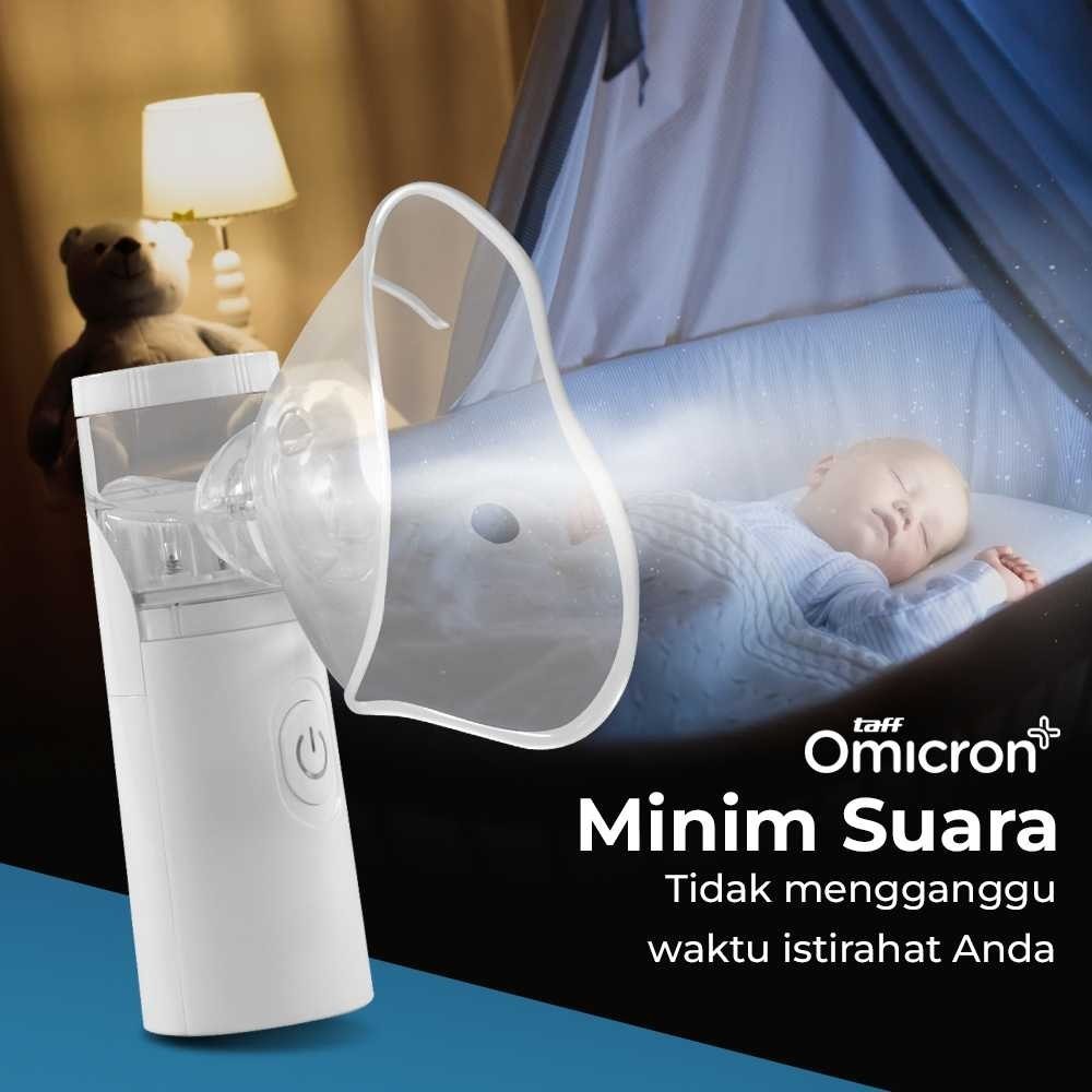 Alat Terapi Pernapasan Mesh Nebulizer Portable Inhaler Uap Medis