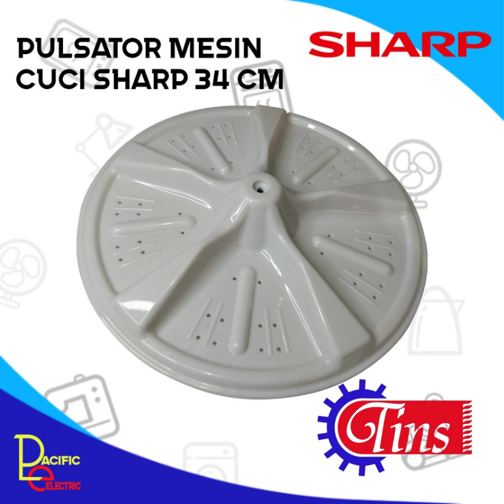 PULSATOR MESIN CUCI SHARP 34 CM PULSATOR MESIN CUCI SHARP DUA TABUNG