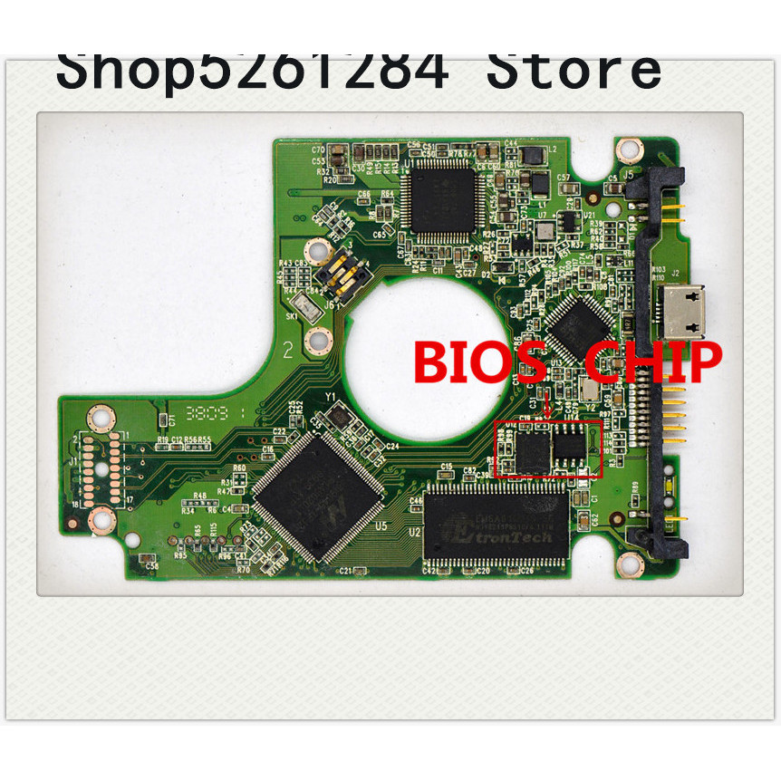 HDD PCB logic board 2060-701675-001 REV P1 for WD 2.5 USB hard drive for for WD5000BMVV/KMVV WD6400B