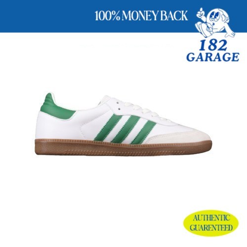 Sepatu Adidas Samba Vegan White Green