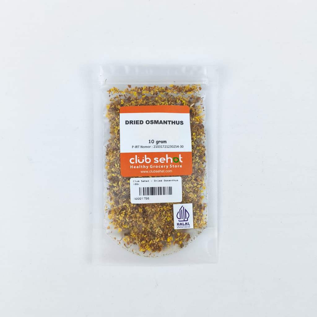 Club Sehat Dried Osmanthus 10gr | Bunga Osmanthus Kering Premium | Aroma Floral untuk Teh, Dessert, 