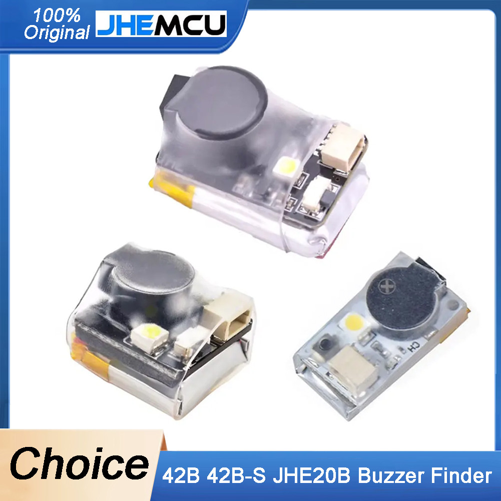 Finder JHE20B / JHE42B / JHE42B_S 5V Super Loud Buzzer Tracker w/ LED Buzzer Alarm For FPV Racing Dr