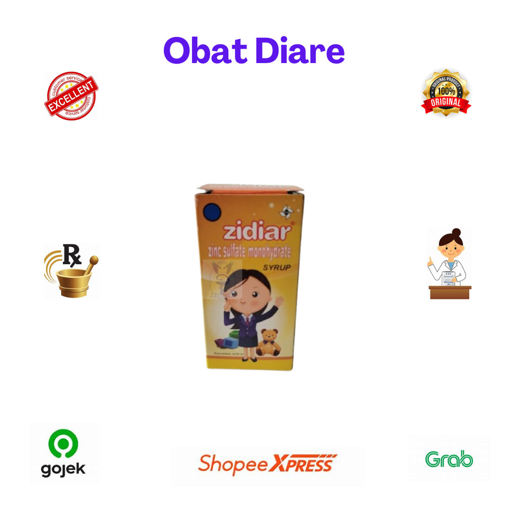 ZIDIAR ZINC SIRUP 60ML (Bgv)