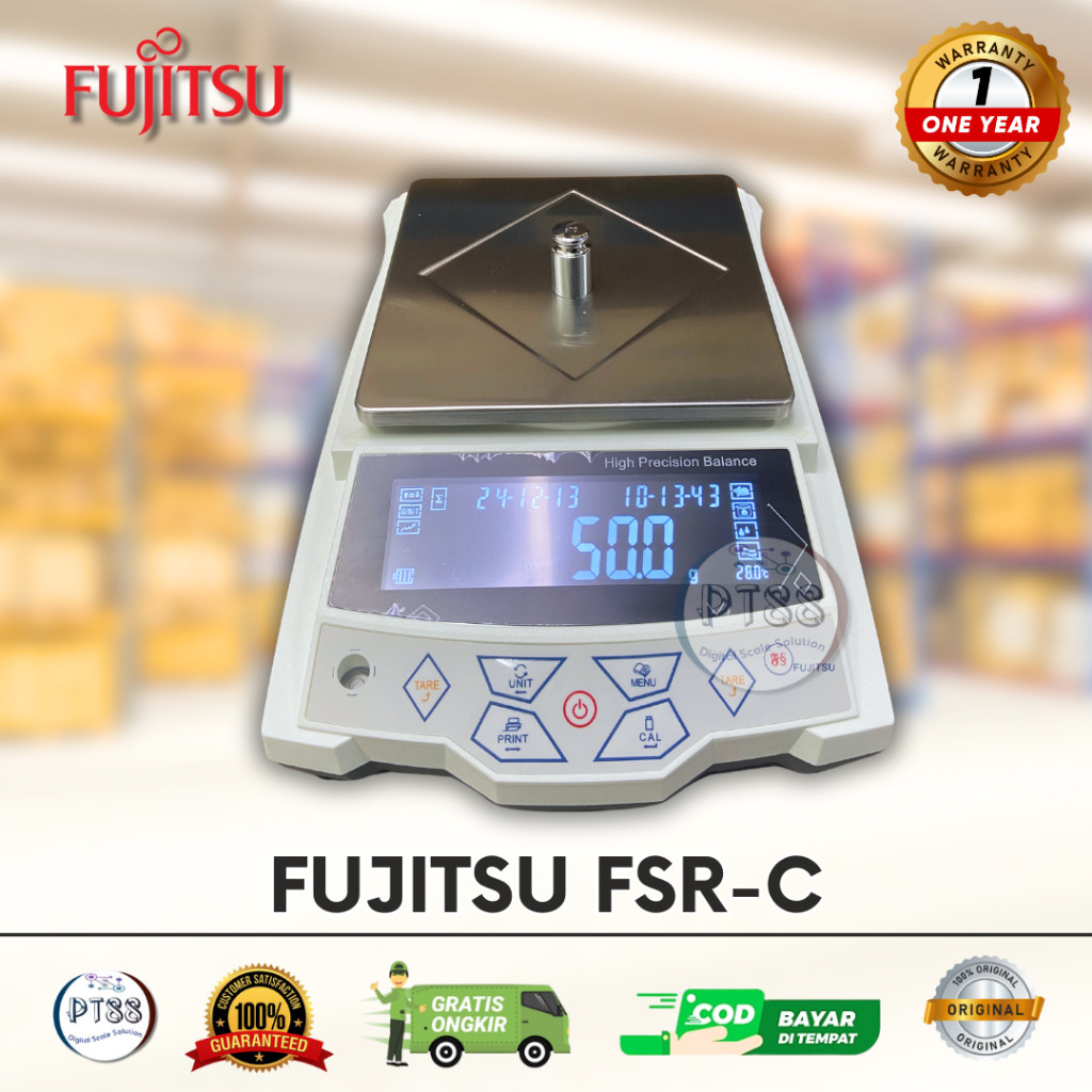 Timbangan Laboraturium Analitik FUJITSU FSR-C 6000gr x 0,1gr / Timbangan Emas FUJITSU FSR-C 6000gr x