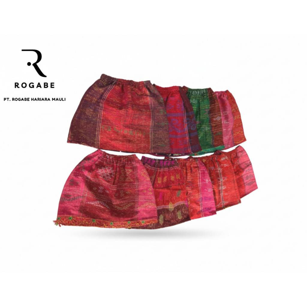 Rok Anak Perempuan / Rok Ulos Batak Wanita / Rok Ulos / Dapat Bonus / N O