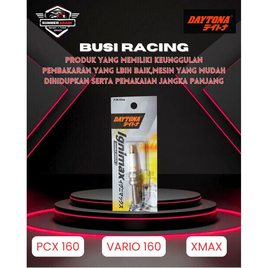 Daytona Busi Racing Double Iridium PCX 160 Vario 160 XMAX