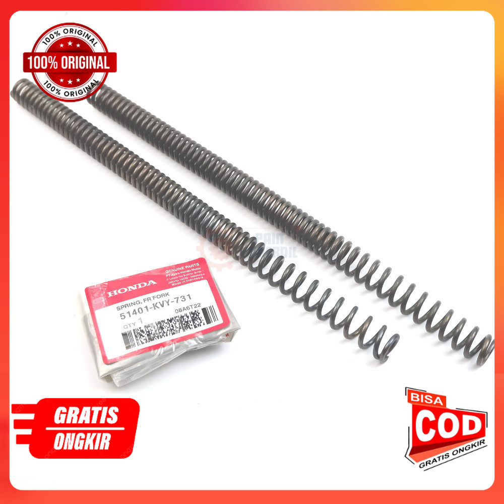 per shock depan beat karbu - per shock beat KVY onderdil motor part Ori