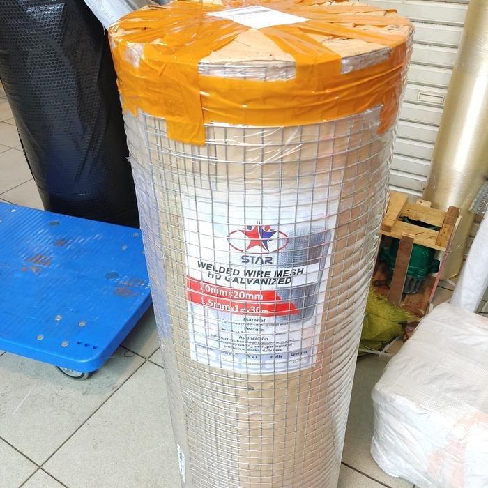 Kawat Loket Galvanis 50mm x 50mm - kawat loket - kawat ayam Diam4mm