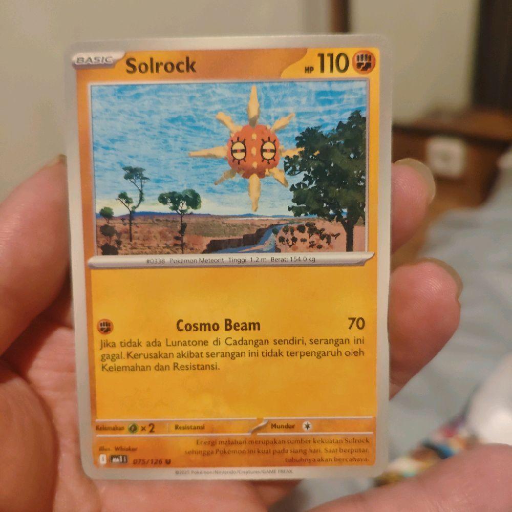 Solrock MA1 075/126 TCG pokemon indo