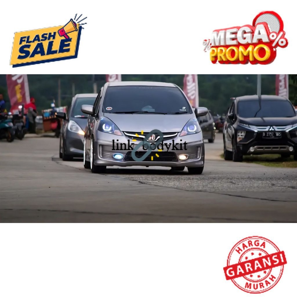 bumper jazz ge8 BODYKIT JAZZ GE8 UPGRADE MMC TANPA GANTI LAMPU