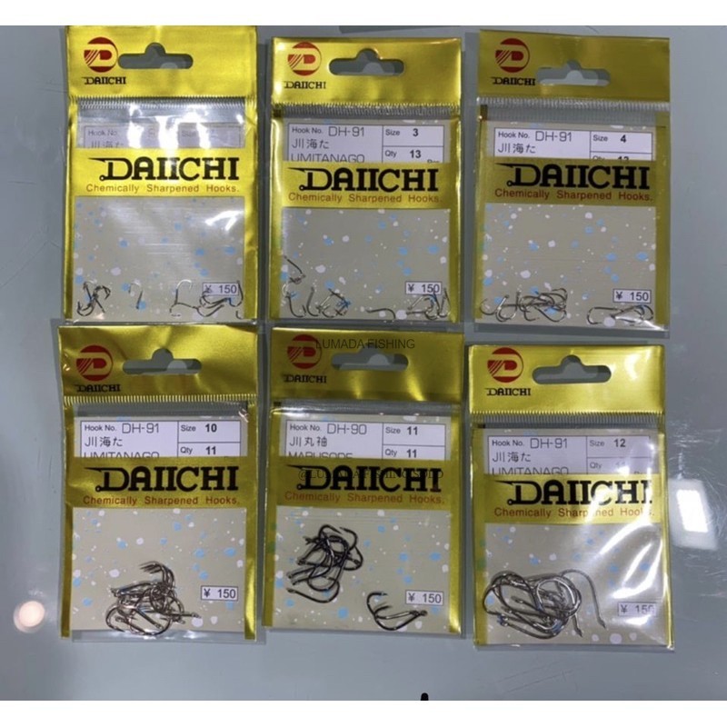 Kail Daiichi Kuat Tajam Untuk Pancing