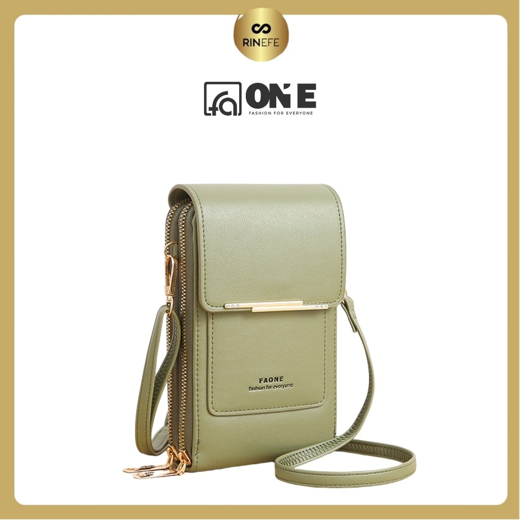 RINEFE (F344) Tas Selempang Wanita / Dompet HP Trendy / Tas Remaja Kekinian / Terbaru / Premium Impo