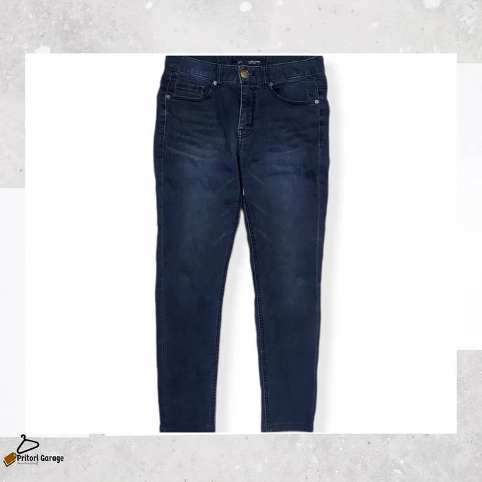 Soft Dry Denim Ankle Jeans Bangbang Skinny Light Dark Blue Color 28