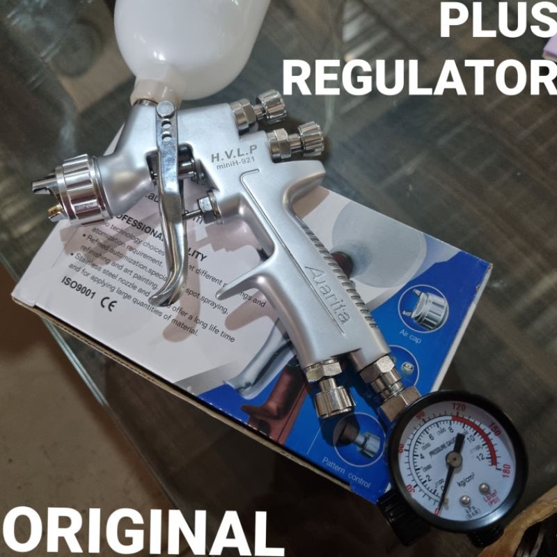 Spray Gun Auarita H921 Plus Air Regulator Full Set