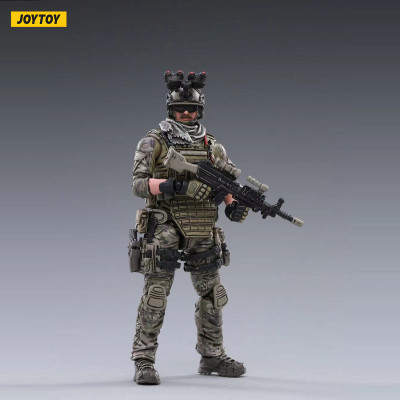 JOYTOY 1/18 Action Figures (3PCS/SET) Hardcore US Navy Seals (Extra Free Weapons) Anime Collection M