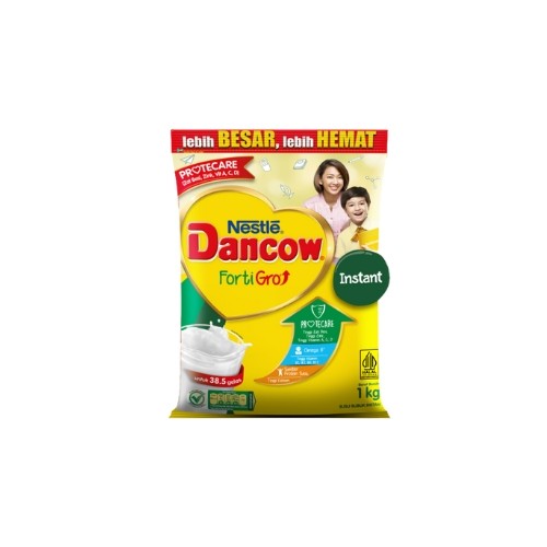 DANCOW Fortigro Susu Bubuk Susu Anak Instant Pouch 1kg