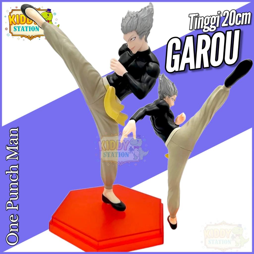 TERBARU Action Figure One Punch Man Garou Kick 20cm By POP UP Parade