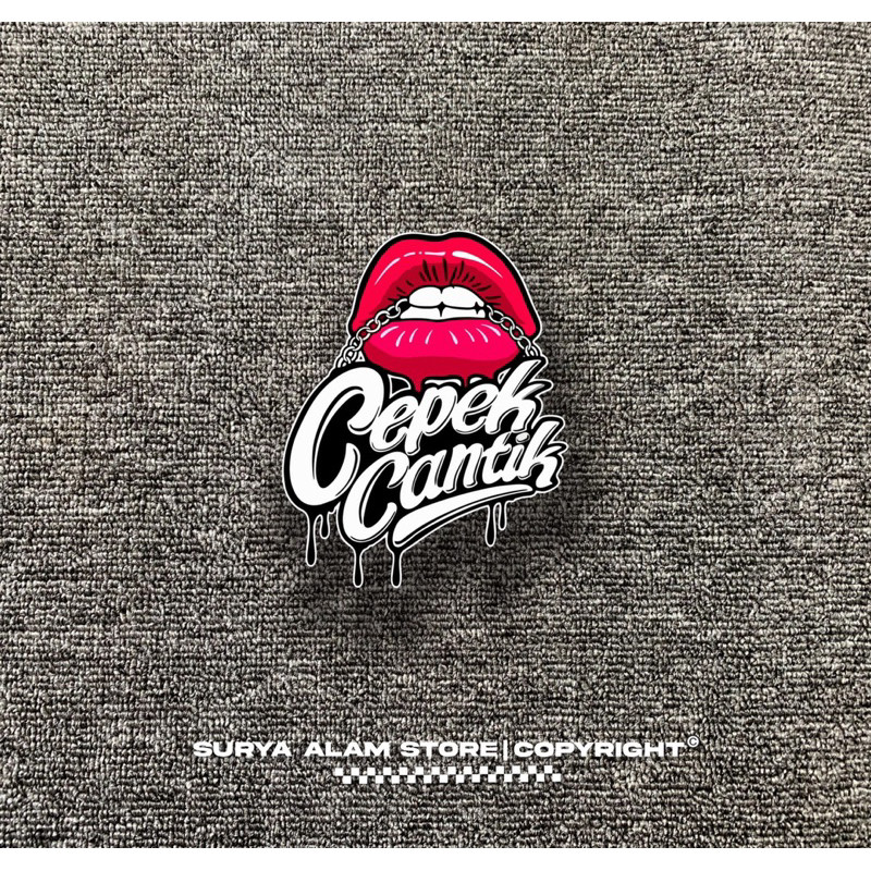 Stiker Cepek Cantik Cutting Part 1 | Stiker Cutting Cepek Cantik gl 100