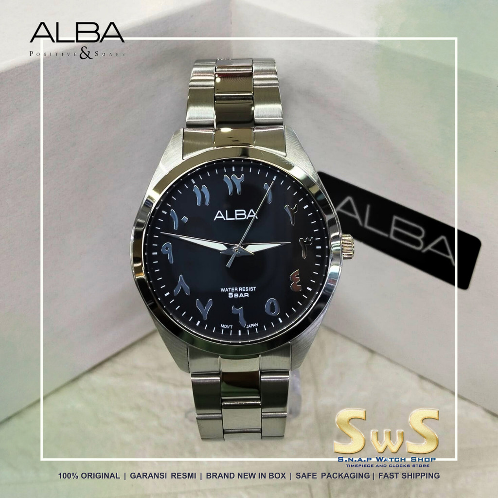 Alba New Model 2025 ARX161 ARX161X1 41 mm Arabic Numeral Original Garansi Resmi Jam Tangan Pria