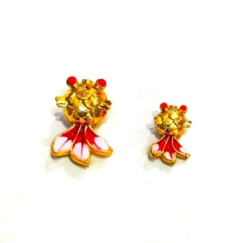 COD Charm ikan koki/ charm gelang // leontin untuk gelang // mainan untuk tali gelang // replika ema