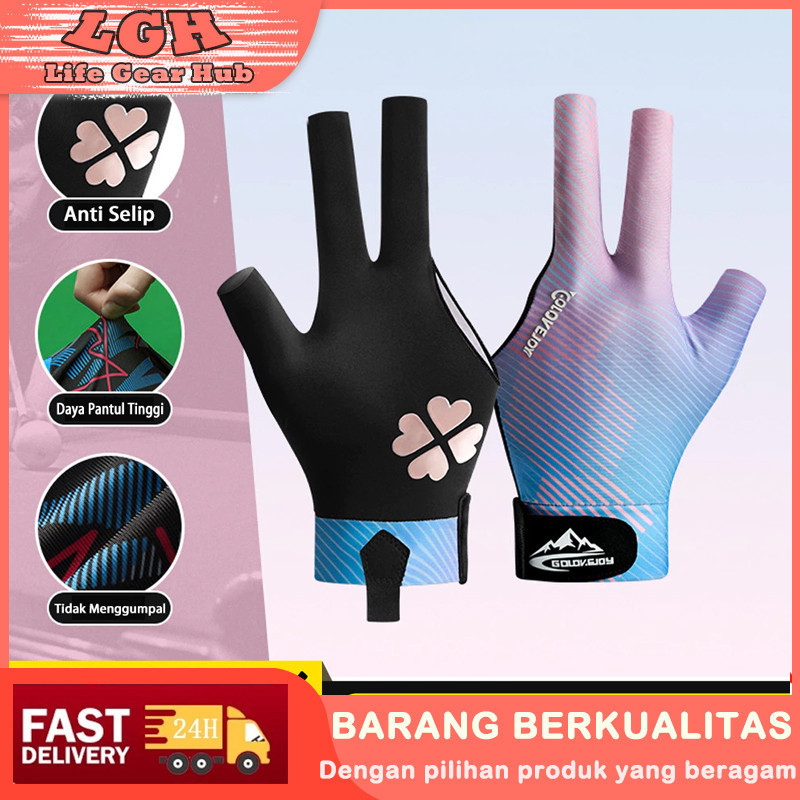 Sarung Tangan Billiard 3 Jari Billiard Premium Billyard Sarung Tangan Original Sarung Tangan Billiar