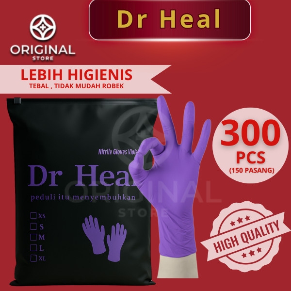 Sarung Tangan Nitrile Isi 100 Pcs Handscoon Nitrile Sarung Tangan Latex handscoon
