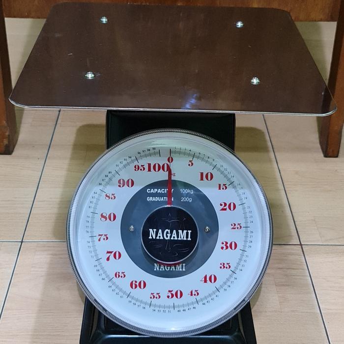 Timbangan duduk jarum 100kg NAGAMI  Pasti Ori 