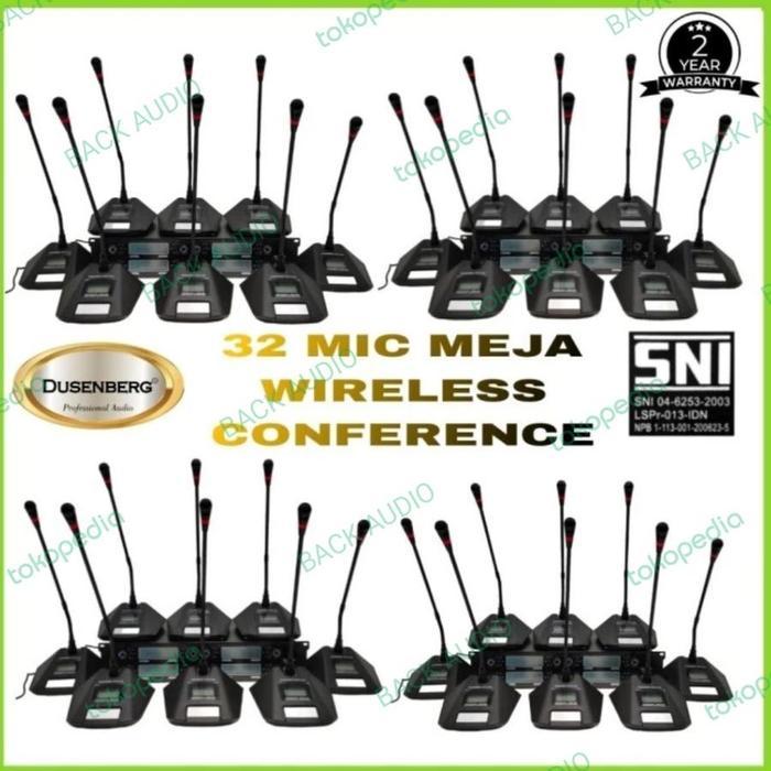 microphone mic wireless dusenberg 32 mic wireless meja meeting room microphone mic wireless dusenber