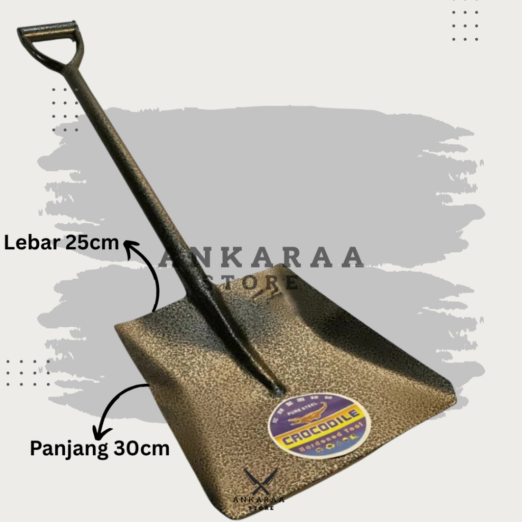 COD Sekop Pasir Cap Buaya Sekop Tanah Crocodile Bangunan Proyek Sekrop MURAHHH