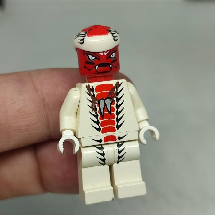Mini Figure Lego Ninjago Red Snake Snappa Original Minifigs brick PrideToy
