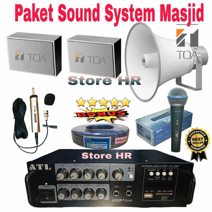 paket sound toa masjid mushola speaker toa