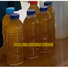 POC Air Cucian Beras | Pupuk Organik Cair (POC ) | Sudah Fermentasi | lm-ppp