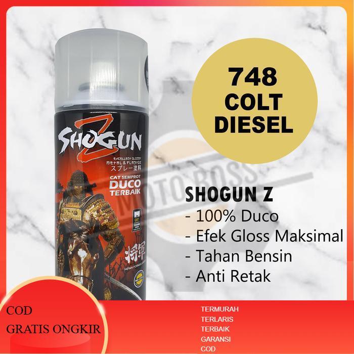 Cat Semprot Shogun Z Colt Diesel 748 / Kuning - Pilok Pylox - 400cc