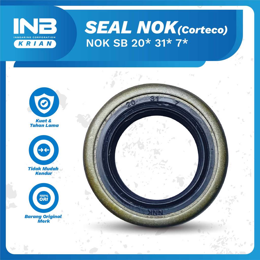 Seal SB 20 31 7 Nok Seal Bospom L300 Diesel Original Nok INB KRIAN