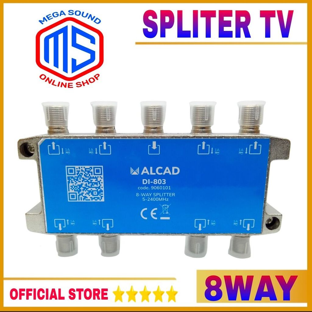 Spliter Alcad 8way Spliter TV