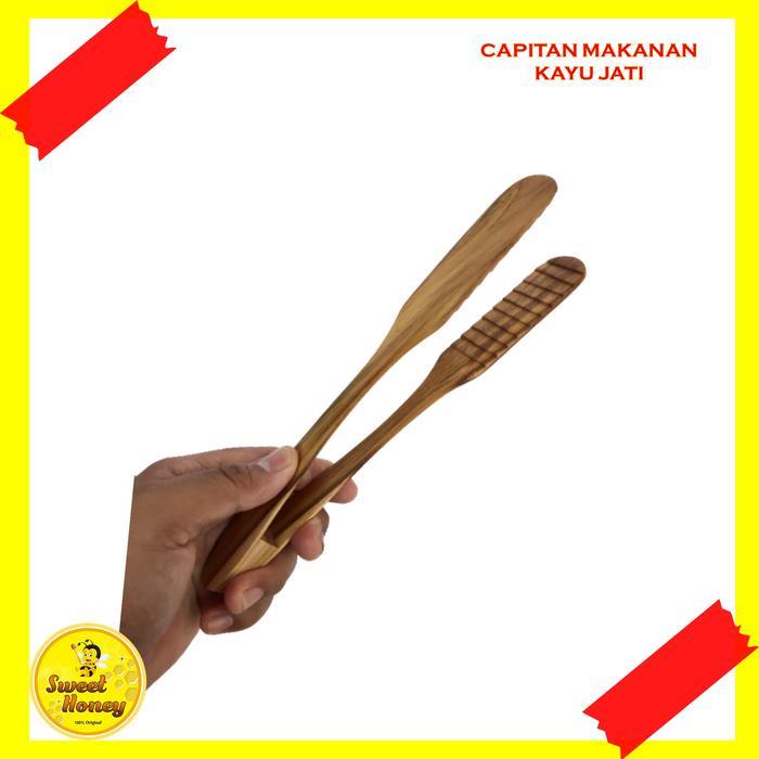 CAPITAN MAKANAN KAYU JATI / CAPITAN KAYU - Besar