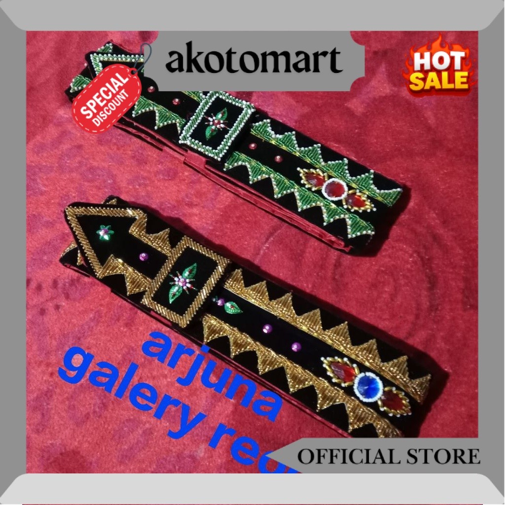 SABUK / IKAT PINGGANG / JATHIL / JARANAN ( FREE NAMA ) JF