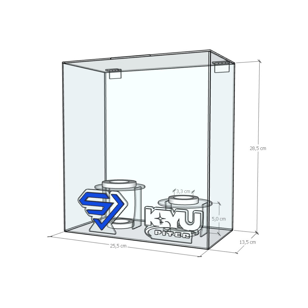 Rak Lightstick Super Junior Versi 2 x Lightstick KYUHYUN Dengan Logo Tegak Custom