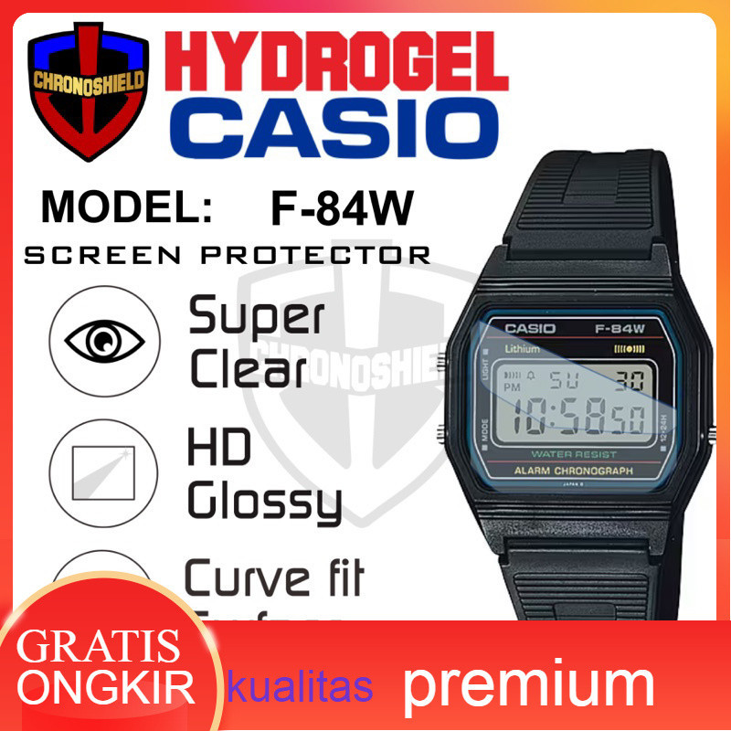 Antigores Jam Tangan Casio F84 F84w Anti Gores Hydrogel